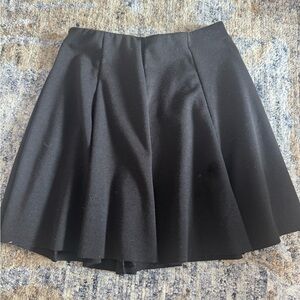 Brandy Melville Black Pleated Skirt